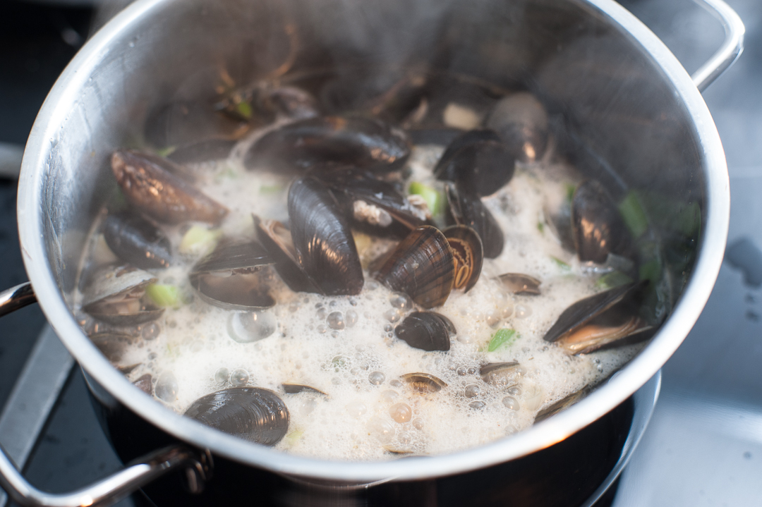 Kürbis Baguette Miesmuscheln3