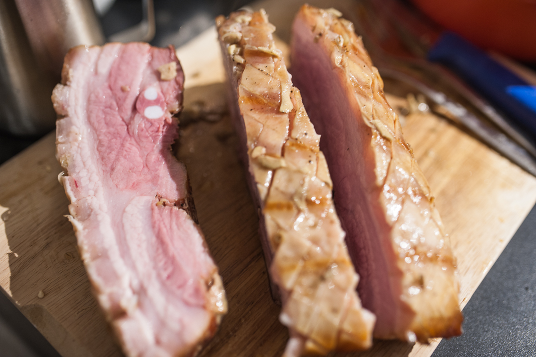 Geräucherter Schweinebauch Sous Vide1