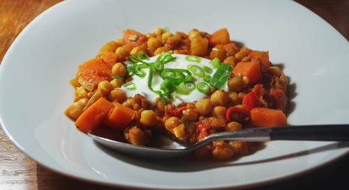 Linsen Kichererbsen Eintopf