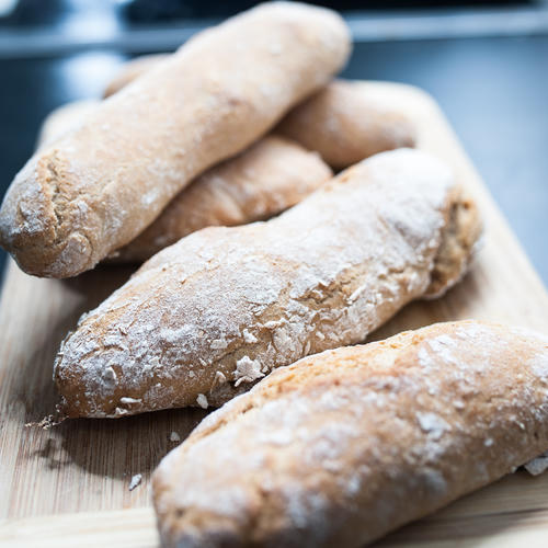 Roggen Dinkel Brötchen