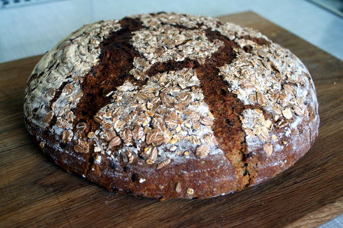 Roggen Dinkel Sauerteigbrot